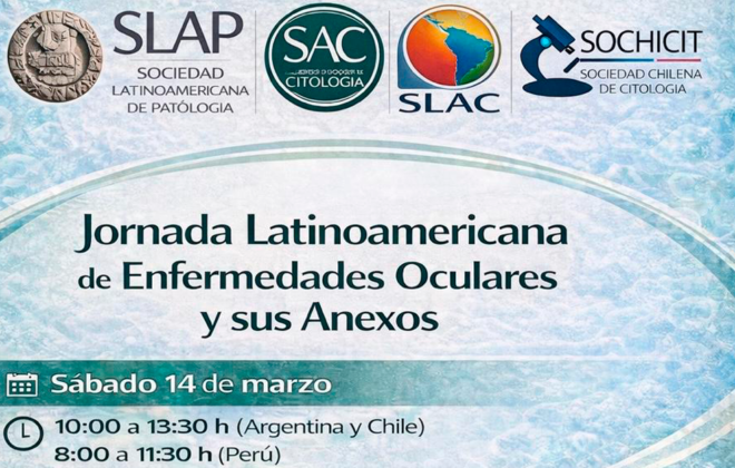 Los invitamos a participar en la Jornada Latinoamericana de Enfermedades Oculares y sus Anexos