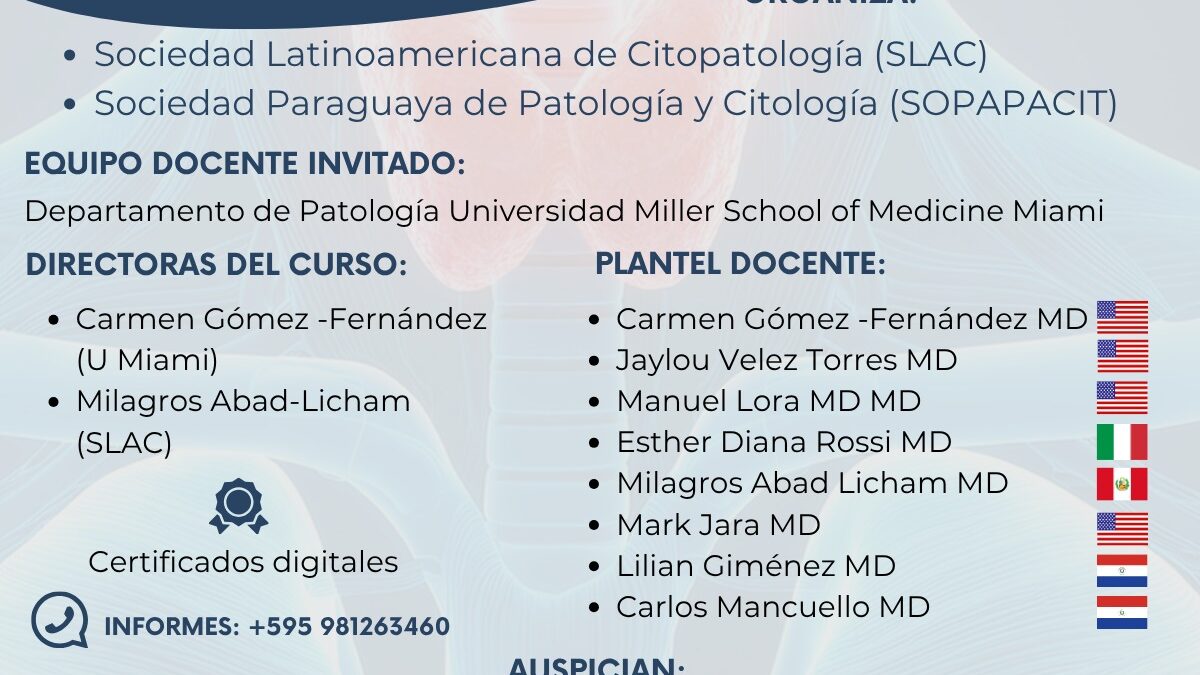 Curso Tiroides Paraguay
